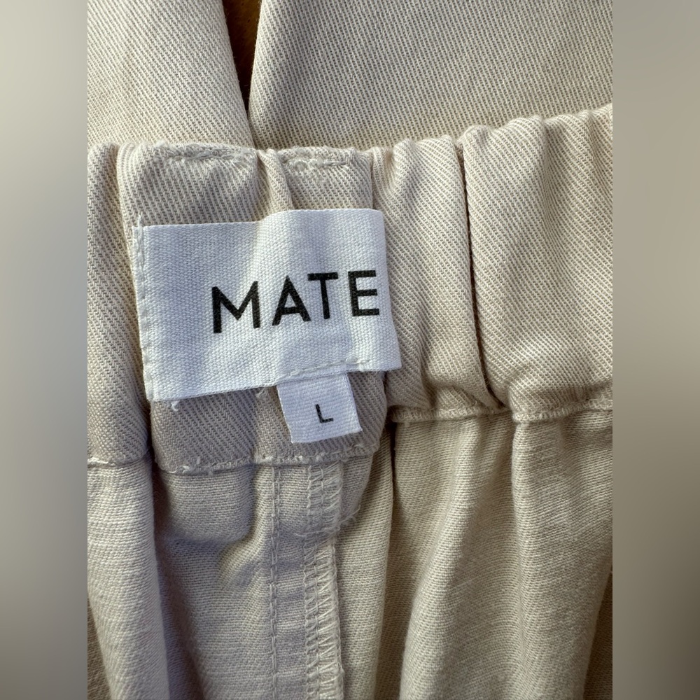 MATE the Label Tencel twill pleated trouser - Picture 7 of 11